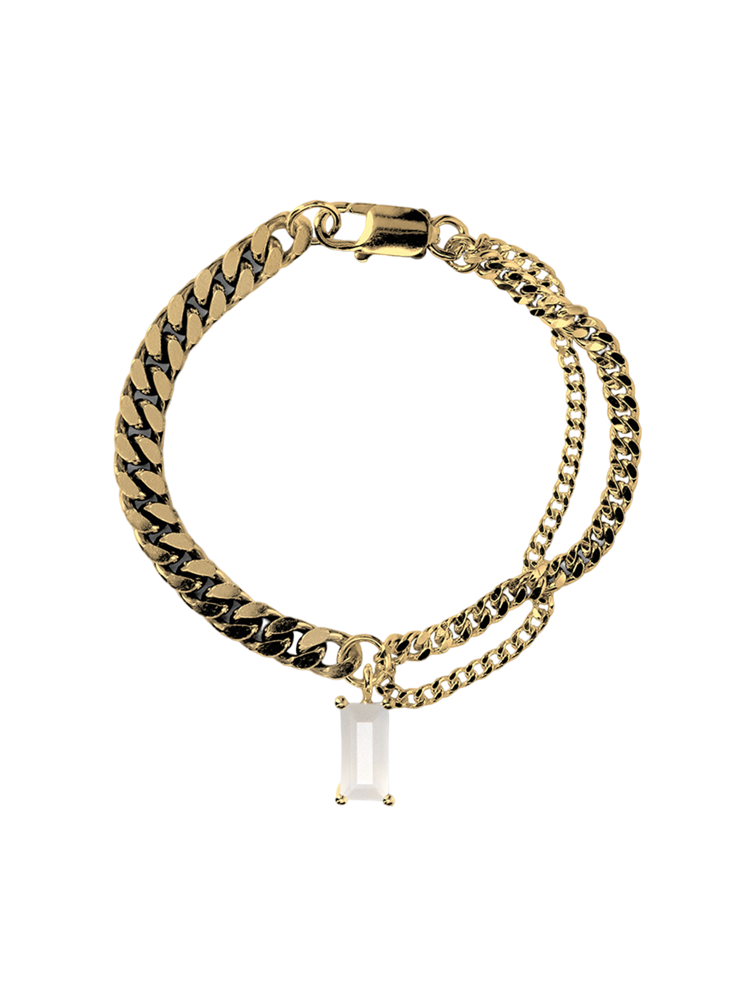 Credo bracelet 01 gold plated silver